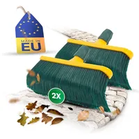 Novaliv Krallenbesen Set 30 cm Gelb 2 St.