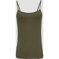 S.Oliver - Spaghettiträger-Top, Damen, Grün, 46