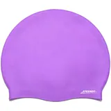 Wasserdichte Kinder-Badekappe, UV-Schutz, Größe L (54 - 58 cm), lila