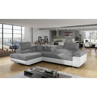 yourhouse24 Ecksofa ANTON L-form Schlafsofa Wohnlandschaft Links Rechts Couch Bettkasten