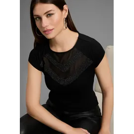 MELROSE T-Shirt Melrose Schwarz 36