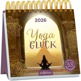 arsEdition Postkartenkalender Yogaglück 2026: Wochenkalender 2026, 53 Postkarten für achtsame und bewusste Momente