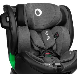 lionelo Harmony i-Size grey graphite leather