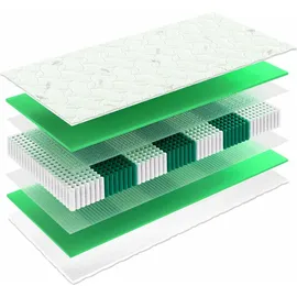 Matratzen Perfekt München 90 x 200 cm H2/H5