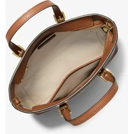 Michael Kors Quinn Small Umhängetasche Leder Brown