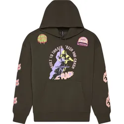 FOX Pro Circuit Oversized Hoodie, grün, Größe 2XL für Männer