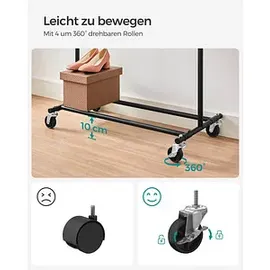 Songmics Garderobenständer HSR13BKV1 schwarz