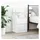 vidaXL Nachtschrank 2 Schubladen 38 x 34 x 80 cm Weiß