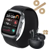 Huawei Watch D2 Schwarz Fluorelastomer-Armband