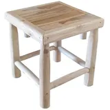 Möbilia Beistelltisch 40 x 40 x 45 cm Beige
