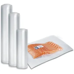 Caso Design CASO Profi-Folienset (50x Profi-Folienbeutel 30x40cm, 1x Profi-Folienrolle 20x600cm, 1x Profi-Folienrolle 28x600cm,
1x Profi-Folienrolle 30x600cm)