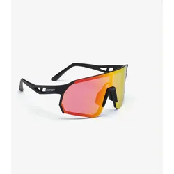 Castor Polarized Sports Sunglasses Unisex Black/Red Gold, Größe:One Size - Accessoires > Brillen - Rot