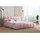 Fun Möbel Polsterbett Doppelbett GIULIA 200x200cm Stoff Magic Velvet Rosa