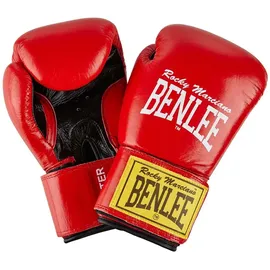 BENLEE Rocky Marciano Boxhandschuhe Fighter rot/schwarz 10 oz