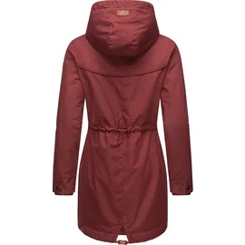 Ragwear Winterjacke "YM-Canny", Damen, Gr. M (38), orange (terra), Außenmaterial: 65% Polyester, 35% Baumwolle. Innenfutter: 100% Polyester.