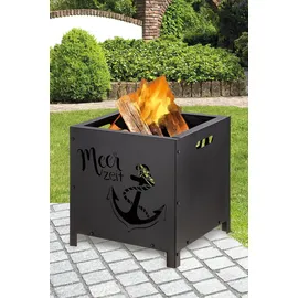 Gilde Feuerkorb Meerzeit Ø 43 cm Schwarz