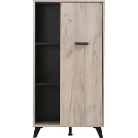 INOSIGN Highboard 67,5 x 130,5 x 33 cm Grau