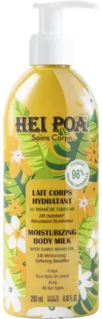 Hei Poa Monoï Feuchtigkeitsspendende Körpermilch Pumpflasche 250ml
