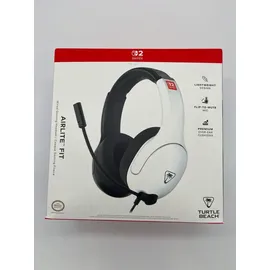 Turtle Beach Airlite Fit Gaming Headset Schwarz und Weiß für Nintendo Switch