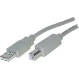 ShiverPeaks USB-A auf USB-B 1 m Weiß