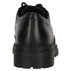 CLARKS Orinoco3 Edge Womens Black Leather, 6.5