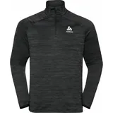 Odlo Herren Midlayer 1/2 Zip Run Easy Warm schwarz