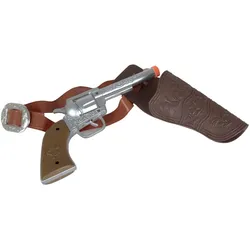 Western Cowboy Pistole mit Halter - OS