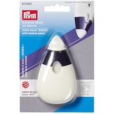 Prym Ergonomische Kreiderad Maus Ergonomics, Kunststoff, pflaumenblau, weiß, 1 cm