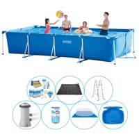 Intex Frame Pool Rechteckig 450x220x84 cm - 8-teilig - Swimming Pool Super Deal