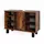 Vicco Waschbeckenunterschrank Fynn, Antikholz, 80 x 54 cm,