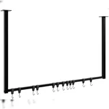 CLP Garderobenständer Fenton 100 x 60 cm Schwarz