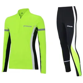 Airtracks Laufset Damen Neon M