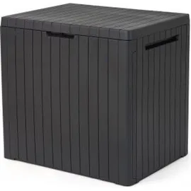 KETER Garten Aufbewahrungsbox City 113 L 5360 x 890 cm Grau