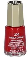 MAVALA Mini Color vernis à ongles crème - French Cancan 206 Vernis À Ongles New 5 ml