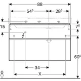 Geberit Xeno2 Waschtischunterschrank 500516011