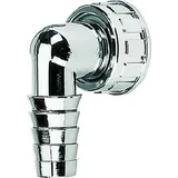 Dallmer Winkelschlauchtülle verchromt 1"