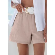 beachtime by lascana Webshorts Taupe 36