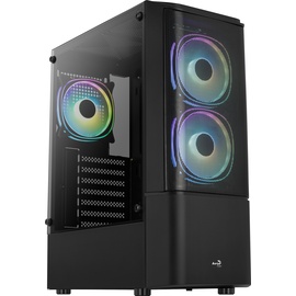 AeroCool Quantum Mesh Midi Tower Schwarz