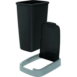 Prosperplast Compacta Q 25 l Schwarz/Grau
