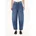 BAARLY HIGH WAIST BARREL JEANS 100 recycelte Baumwolle Non Stretch blau 31-30