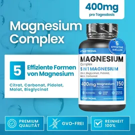 vitastrong Magnesium Komplex 5-in-1 Tabletten 150 St.