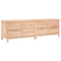 furnicato Gartenbox 198,5 x 50 x 56,5 cm Braun