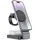 HOCO 3in1, 15W, induktives Ladegerät kompatibel mit MagSafe Motorcycle CQ3 schwarz