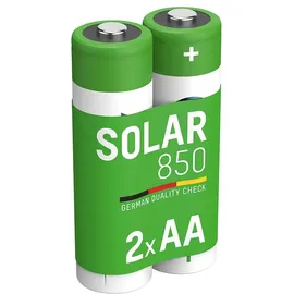 Ansmann Solar NiMH Akku AA Typ 850 (min. 800 mAh) maxE 2er