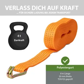 Trutzholm Spanngurte 8 m 4000 kg 2 tlg.