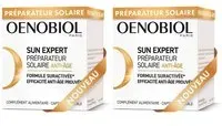 OENOBIOL SUN EXPERT Préparateur Solaire Anti-Âge - Efficacité prouvée Protection cellulaire renforcée Favorise un hâle intense et éclatant Complément Alimentaire 30 capsules 1 mois 2x30 pc(s)