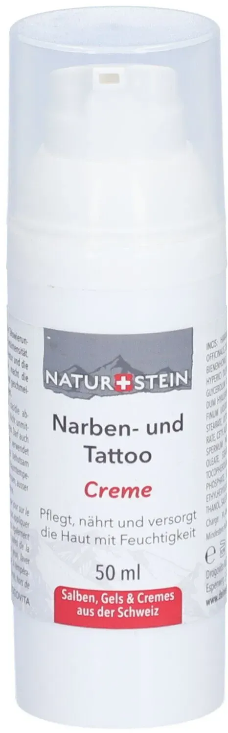 Naturstein Narben und Tätowierung