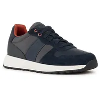 GEOX Herren U MOLVENO A Sneaker, Anthracite/Navy, 44 EU