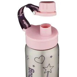 ergobag Edelstahl Trinkflasche Rosa 0,5 l