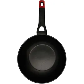 Pyrex OPTIMA + Wok aus geschmiedetem Aluminium, 28 cm